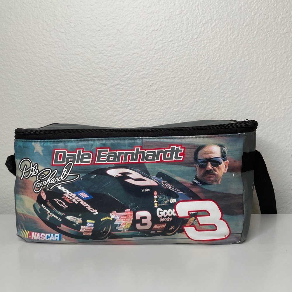 Vintage Dale Earnhardt Lunch Box Retro NASCAR #3 Goodyear 11 X 5.5 X 6 Size